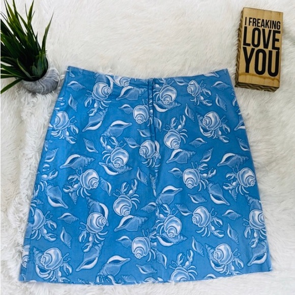 Vineyard Vines Hermit Crab Patterned Skirt - Picture 2 of 4